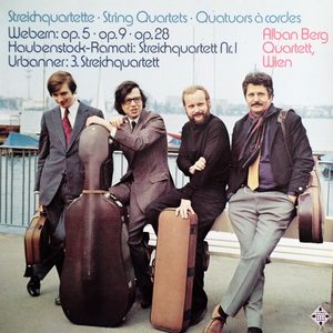 Bild Anton Webern / Roman Haubenstock-Ramati / Erich Urbanner – Alban Berg Quartett – Streichquartette = String Quartets = Quatuors À Cordes | 1976 | Vinyl, LP, Stereo | Classical | Germany Schallplatten Ankauf