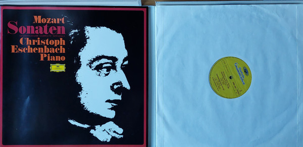 Cover zu Wolfgang Amadeus Mozart, Christoph Eschenbach - Sonaten - Gesamtausgabe · Complete · Integrale | 1974 | Vinyl, LP, Stereo, Reissue, Box Set | Classical | Germany