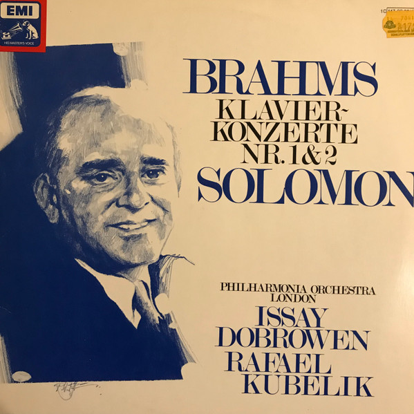 Bild Johannes Brahms, Solomon (6), Issay Dobrowen, Rafael Kubelik, Philharmonia Orchestra – Brahms: Klavierkonzerte Nr. 1& 2 | Vinyl, LP, Stereo, Compilation | Classical | Germany Schallplatten Ankauf