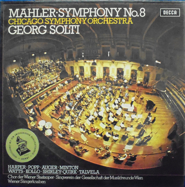Bild Gustav Mahler, Chicago Symphony Orchestra, Georg Solti – Symphony No.8 | 1976 | Vinyl, LP, Stereo, Reissue, Box Set | Classical | Germany Schallplatten Ankauf