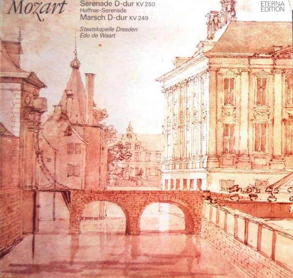 Bild Wolfgang Amadeus Mozart, Staatskapelle Dresden, Edo de Waart – Serenade D-dur KV 250 (Haffner-Serenade), Marsch D-dur KV 249 | 1976 | Vinyl, LP, Stereo | Classical Schallplatten Ankauf