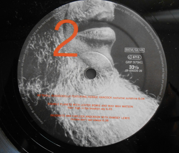 Cover zu Various - Stolen Moments: Red Hot + Cool | 1994 | Vinyl, LP, Album, Compilation | Electronic, Hip Hop, Jazz | Europe