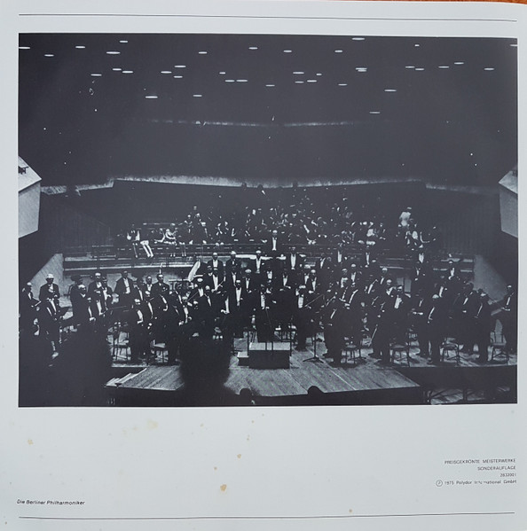 Cover zu Wolfgang Amadeus Mozart - Karl Böhm / Berliner Philharmoniker - Die Sechs Großen Symphonien | 1975 | Vinyl, LP, Stereo, Compilation, Box Set, Club Edition | Classical | Europe