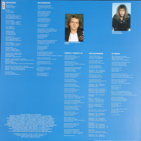 Cover zu Accept - Eat The Heat | 2019 | Vinyl, LP, Album, Reissue, Limited Edition, Numbered | Rock | Europe