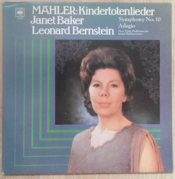 Bild Gustav Mahler – Janet Baker, Leonard Bernstein, Israel Philharmonic Orchestra / New York Philharmonic – Kindertotenlieder / Symphony No. 10-Adagio | 1976 | Vinyl, LP | Classical | Europe Schallplatten Ankauf