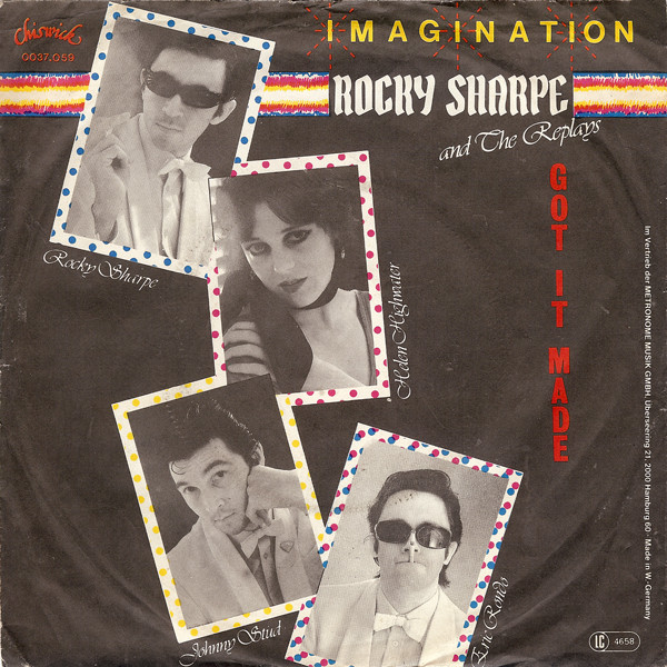 Bild Rocky Sharpe & The Replays – Imagination | 1979 | Vinyl, Stereo, 45 RPM, 7″, Single | Rock | Germany Schallplatten Ankauf