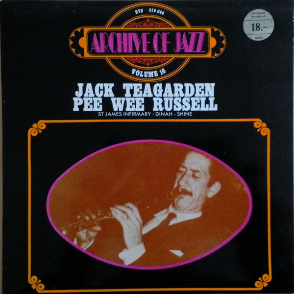 Bild Jack Teagarden, Pee Wee Russell – St. James Infirmary, Dinah, Shine | Vinyl, LP, Reissue, Compilation | Jazz | France Schallplatten Ankauf