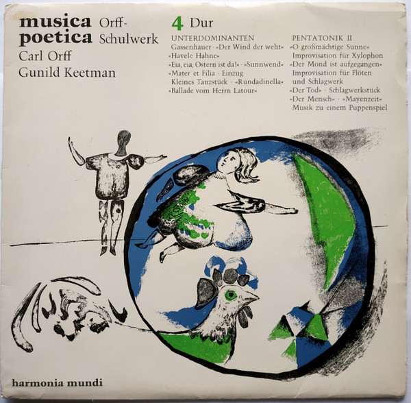 Bild Carl Orff, Gunild Keetman – Dur: Unterdominanten / Pentatonik II | Vinyl, LP, Album, Mono | Classical, Children’s, Folk, World, & Country | Germany Schallplatten Ankauf