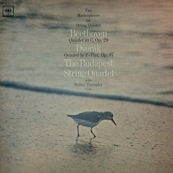 Bild Ludwig van Beethoven, Antonín Dvořák, Walter Trampler, Budapest String Quartet – Quintet In E Flat Major Op. 97 / Quintet In C Major Op.29 | 1967 | Vinyl, LP, Mono | Classical | US Schallplatten Ankauf