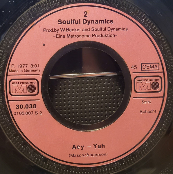 Cover zu Soulful Dynamics - Mirabelle | 1977 | Vinyl, 45 RPM, 7
