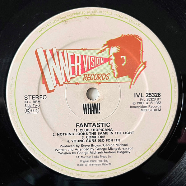 Cover zu Wham! - Fantastic | Vinyl, LP, Album | Pop | UK
