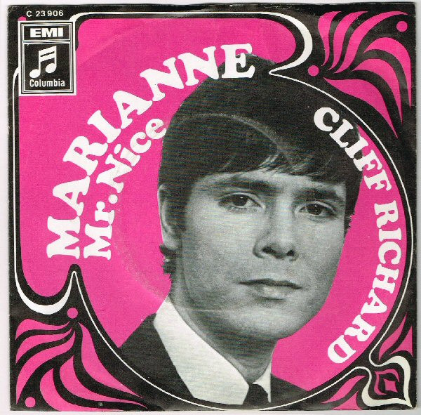 Bild Cliff Richard – Marianne / Mr. Nice | 1968 | Vinyl, 7″, Single | Pop | Germany Schallplatten Ankauf