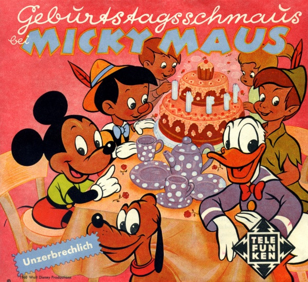 Bild Ingeborg Walther – Geburtstagsschmaus Bei Micky Maus | 1960 | Vinyl, 45 RPM, 7″ | Non-Music | Germany Schallplatten Ankauf