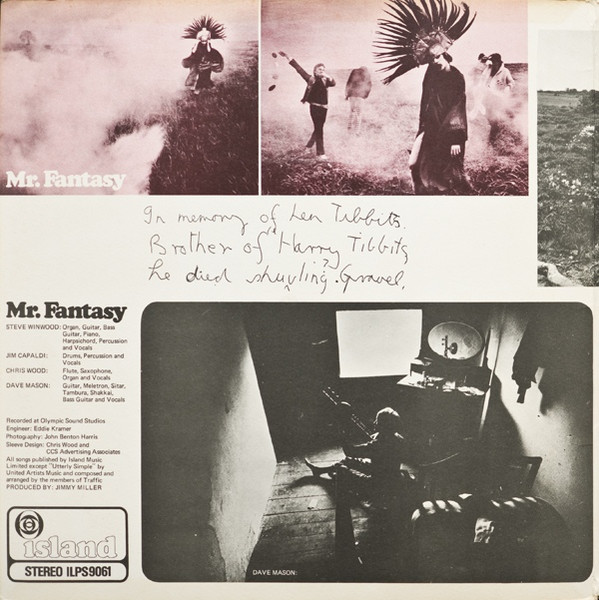 Cover zu Traffic - Mr. Fantasy | Vinyl, LP, Album, Stereo | Rock | UK