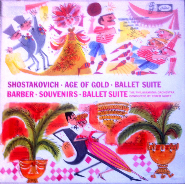 Bild Efrem Kurtz Conducting The Philharmonia Orchestra, Dmitri Shostakovich, Samuel Barber – Shostakovich Age Of Gold / Barber Souvenirs | 1959 | Vinyl, LP, Mono | Classical | US Schallplatten Ankauf