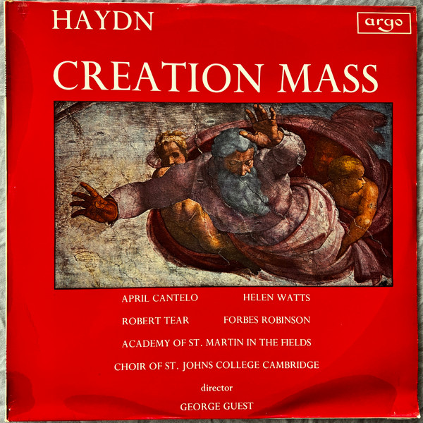 Bild Joseph Haydn – April Cantelo, Helen Watts, Robert Tear, Forbes Robinson, The Academy Of St. Martin-in-the-Fields, St. John’s College Choir, George Guest (2) – Creation Mass | 1972 Schallplatten Ankauf