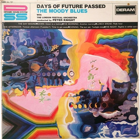 Bild The Moody Blues With The London Festival Orchestra Conducted By Peter Knight (5) – Days Of Future Passed | 1967 | Vinyl, LP, Album, Stereo, Reissue | Rock | UK Schallplatten Ankauf