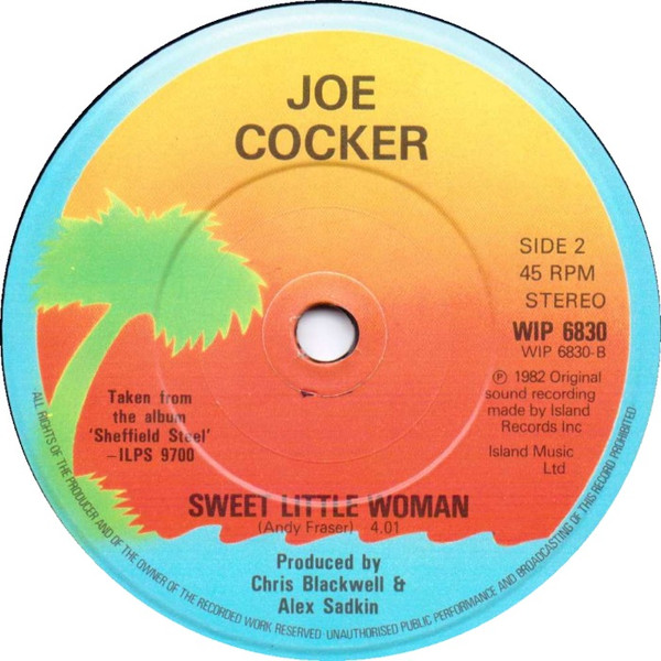 Cover zu Joe Cocker, Jennifer Warnes - Up Where We Belong | 1982 | Vinyl, 45 RPM, 7