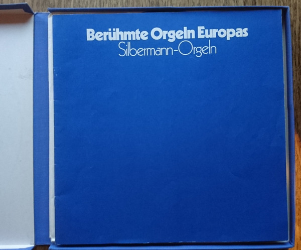 Cover zu Werner Jacob - Silbermann-Orgeln - Berühmte Orgeln Europas | Vinyl, LP, Stereo, Box Set | Classical | Germany