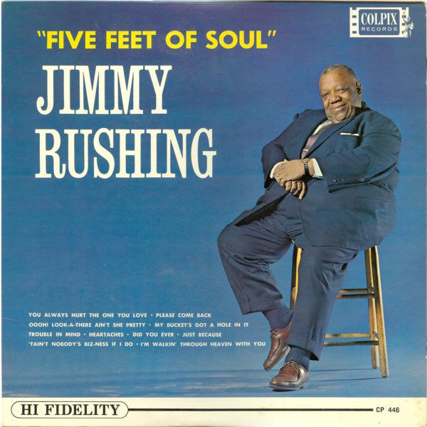 Bild Jimmy Rushing – Five Feet Of Soul | 1963 | Vinyl, LP, Album, Mono | Jazz, Blues | US Schallplatten Ankauf