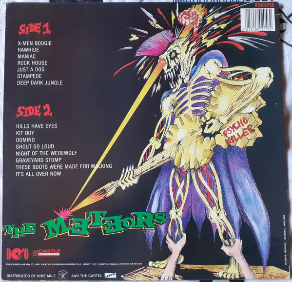 Cover zu The Meteors (2) - Night Of The Werewolf | 1987 | Vinyl, LP, Compilation | Rock | UK