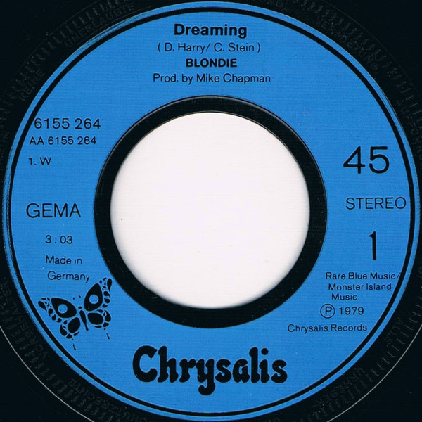 Cover zu Blondie - Dreaming | 1979 | Vinyl, Stereo, 45 RPM, 7
