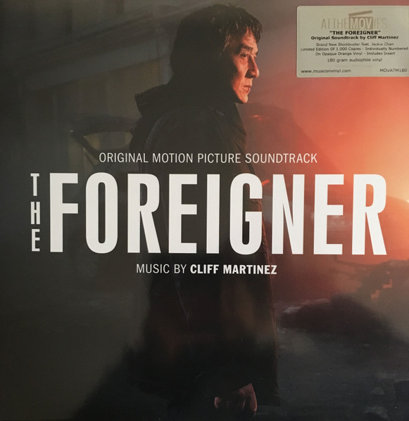 Bild Cliff Martinez – The Foreigner (Original Motion Picture Soundtrack) | 2017 | Vinyl, LP, Album, Limited Edition, Numbered | Electronic, Stage & Screen | Europe Schallplatten Ankauf