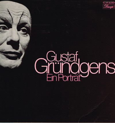 Bild Gustaf Gründgens – Ein Porträt | Vinyl, LP, Mono | Non-Music, Stage & Screen | Germany Schallplatten Ankauf