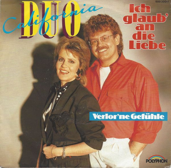Bild Duo California – Ich Glaub’ An Die Liebe | 1989 | Vinyl, 45 RPM, 7″, Single | Pop | Germany Schallplatten Ankauf