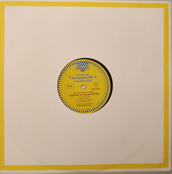 Cover zu Wolfgang Amadeus Mozart - Richard Strauss, Karl Böhm - Symphonie Nr. 40 G-Moll KV 550 | 1968 | Vinyl, LP, Special Edition, Compilation | Classical | Germany