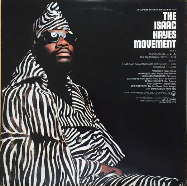 Cover zu Isaac Hayes - The Isaac Hayes Movement | 1970 | Vinyl, LP, Album | Funk / Soul | US