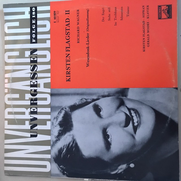 Bild Kirsten Flagstad, Gerald Moore, Richard Wagner – Kirsten Flagstad . II | Vinyl, LP, Album, Mono, 10″ | Classical | Germany Schallplatten Ankauf