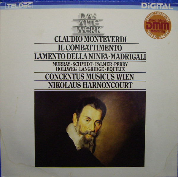 Bild Claudio Monteverdi, Ann Murray • Trudeliese Schmidt • Felicity Palmer • Janet Perry • Werner Hollweg • Philip Langridge • Kurt Equiluz, Concentus Musicus Wien, Nikolaus Harnoncourt – Il Comb Schallplatten Ankauf