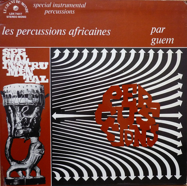 Bild Guem – Les Percussions Africaines | 1976 | Vinyl, LP, Album | Jazz, Funk / Soul, Folk, World, & Country | France Schallplatten Ankauf