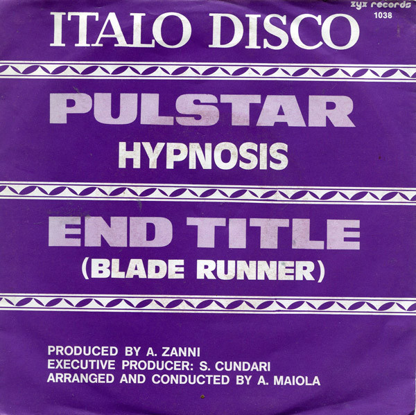 Bild Hipnosis – Pulstar / End Title (Blade Runner) | 1983 | Vinyl, Stereo, 45 RPM, 7″, Single | Electronic | Germany Schallplatten Ankauf