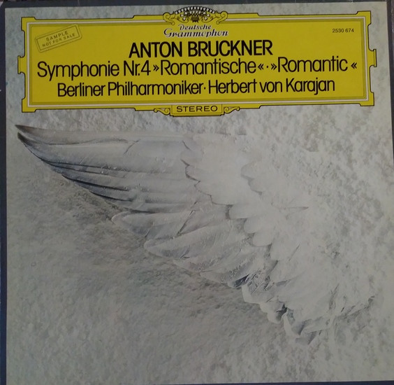 Bild Anton Bruckner, Berliner Philharmoniker ∙ Herbert Von Karajan – Symphonie Nr.4 »Romantische« = »Romantic« | 1976 | Vinyl, LP, Stereo | Classical | Germany Schallplatten Ankauf