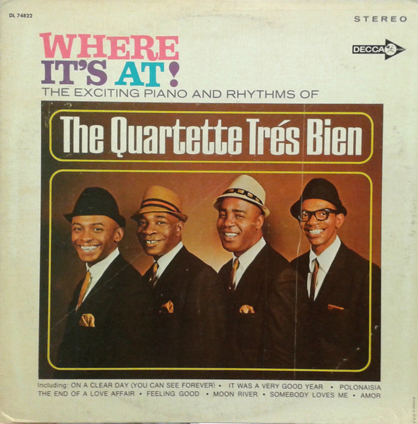 Bild Quartette Trés Bien – Where It’s At! | 1967 | Vinyl, LP, Album, Stereo | Jazz | US Schallplatten Ankauf