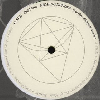 Bild Ricardo Donoso – One Verse Sharpens Another | 2013 | Vinyl, 12″, 45 RPM | Electronic | US Schallplatten Ankauf