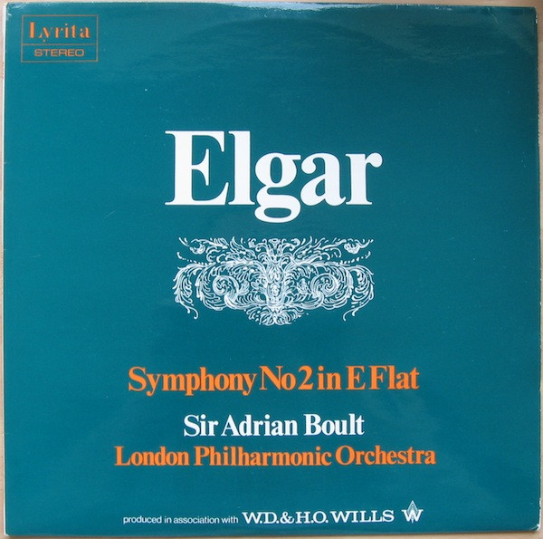 Bild Sir Edward Elgar, Sir Adrian Boult, London Philharmonic Orchestra – Symphony No 2 In E Flat | 1968 | Vinyl, LP, Stereo | Classical | UK Schallplatten Ankauf