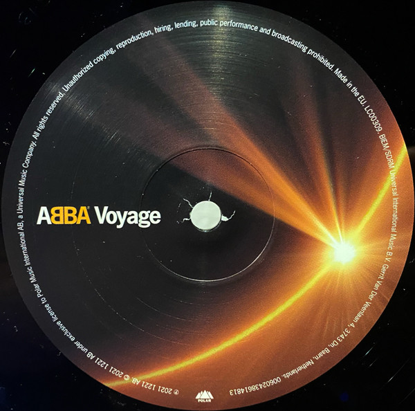Cover zu ABBA - Voyage | 2021 | Vinyl, LP, Album | Pop | USA & Europe