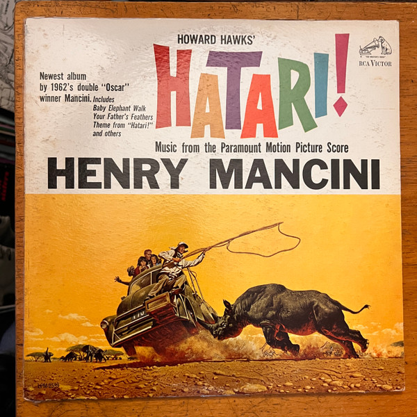 Bild Henry Mancini – Hatari! (Music From The Motion Picture Score) | 1962 | Vinyl, LP, Album, Mono | Jazz, Stage & Screen | US Schallplatten Ankauf