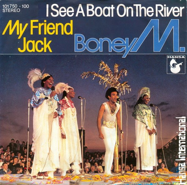 Bild Boney M. – I See A Boat On The River / My Friend Jack | 1980 | Vinyl, Stereo, 45 RPM, 7″, Single | Electronic | Germany Schallplatten Ankauf