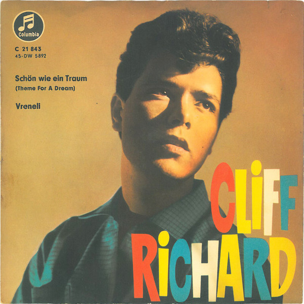 Bild Cliff Richard – Schön Wie Ein Traum (Theme For A Dream) / Vreneli | 1961 | Vinyl, 45 RPM, 7″, Single | Rock, Pop | Germany Schallplatten Ankauf