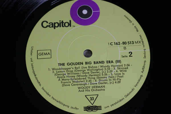Cover zu Harry James & His Music Makers, Woody Herman And His Orchestra - The Golden Big Band Era | Vinyl, LP, Compilation | Jazz | Germany