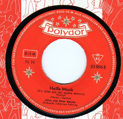 Cover zu Alice & Ellen Kessler - Teenager-Blues | 1959 | Vinyl, 45 RPM, 7