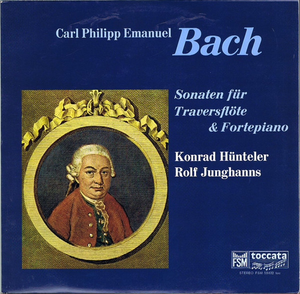 Bild Carl Philipp Emanuel Bach, Konrad Hünteler, Rolf Junghanns – Sonaten Für Traversflöte & Fortepiano | 1980 | Vinyl | Classical | Germany Schallplatten Ankauf