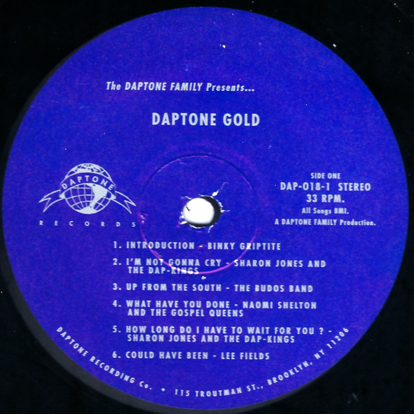 Cover zu Various - Daptone Gold | 2009 | Vinyl, LP, Compilation | Latin, Funk / Soul | US