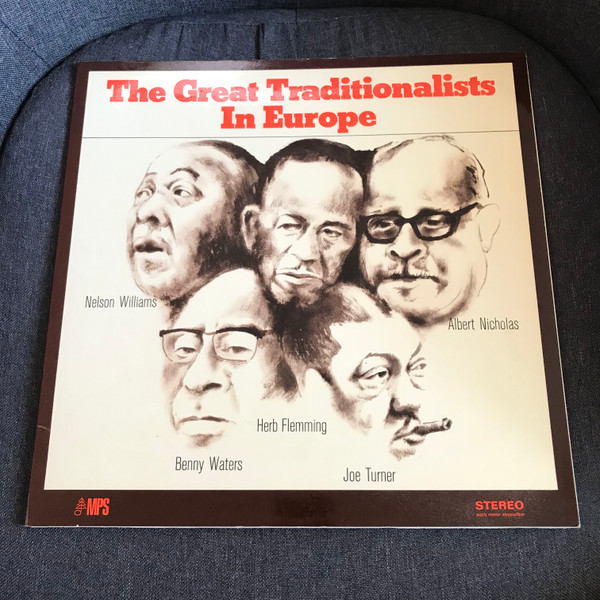 Bild Albert Nicholas, Herb Fleming, Nelson Williams, Benny Waters, Joe Turner – The Great Traditionalists In Europe | Vinyl, LP, Album, Stereo | Jazz | Germany Schallplatten Ankauf