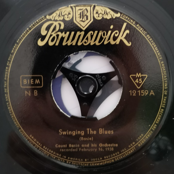 Bild Count Basie Orchestra – Swinging The Blues; Sent For You Yesterday | Vinyl, 7″, Reissue | Jazz | Germany Schallplatten Ankauf