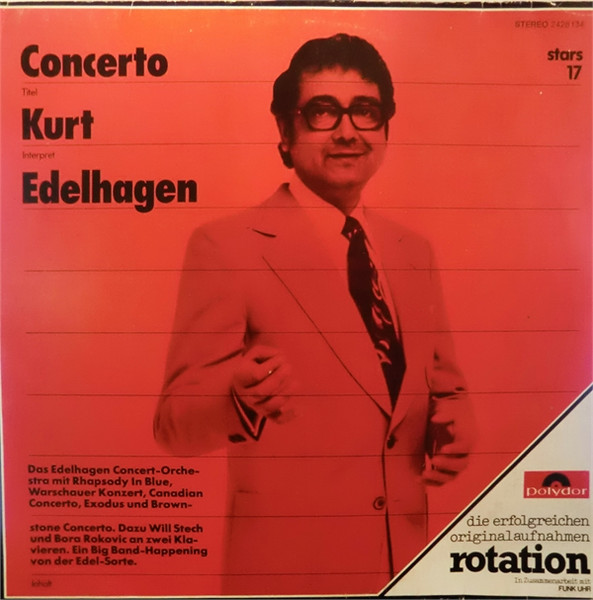 Bild Orchester Kurt Edelhagen – Concerto | 1976 | Vinyl, LP, Stereo, Reissue | Jazz, Classical | Germany Schallplatten Ankauf